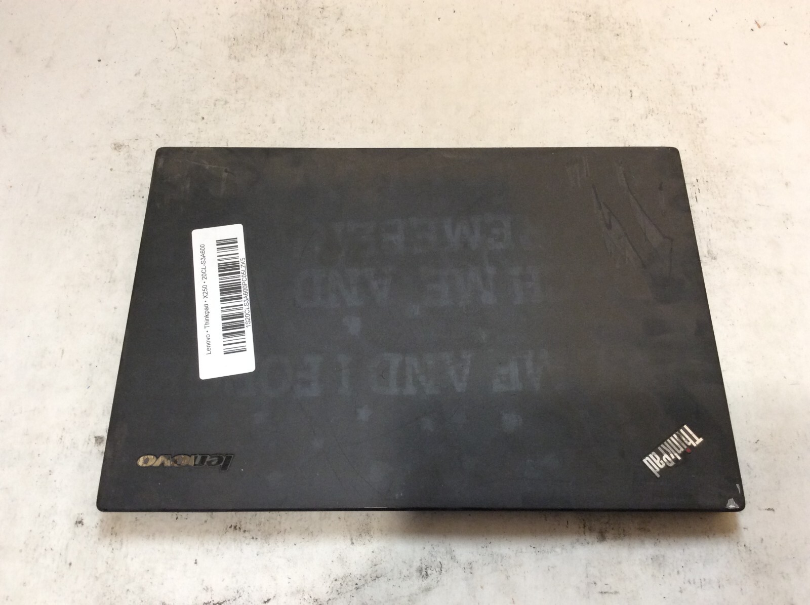 Lenovo ThinkPad Yoga 250X Laptop 12″ Intel Core i7 5th Gen RUINED SCREEN -PP