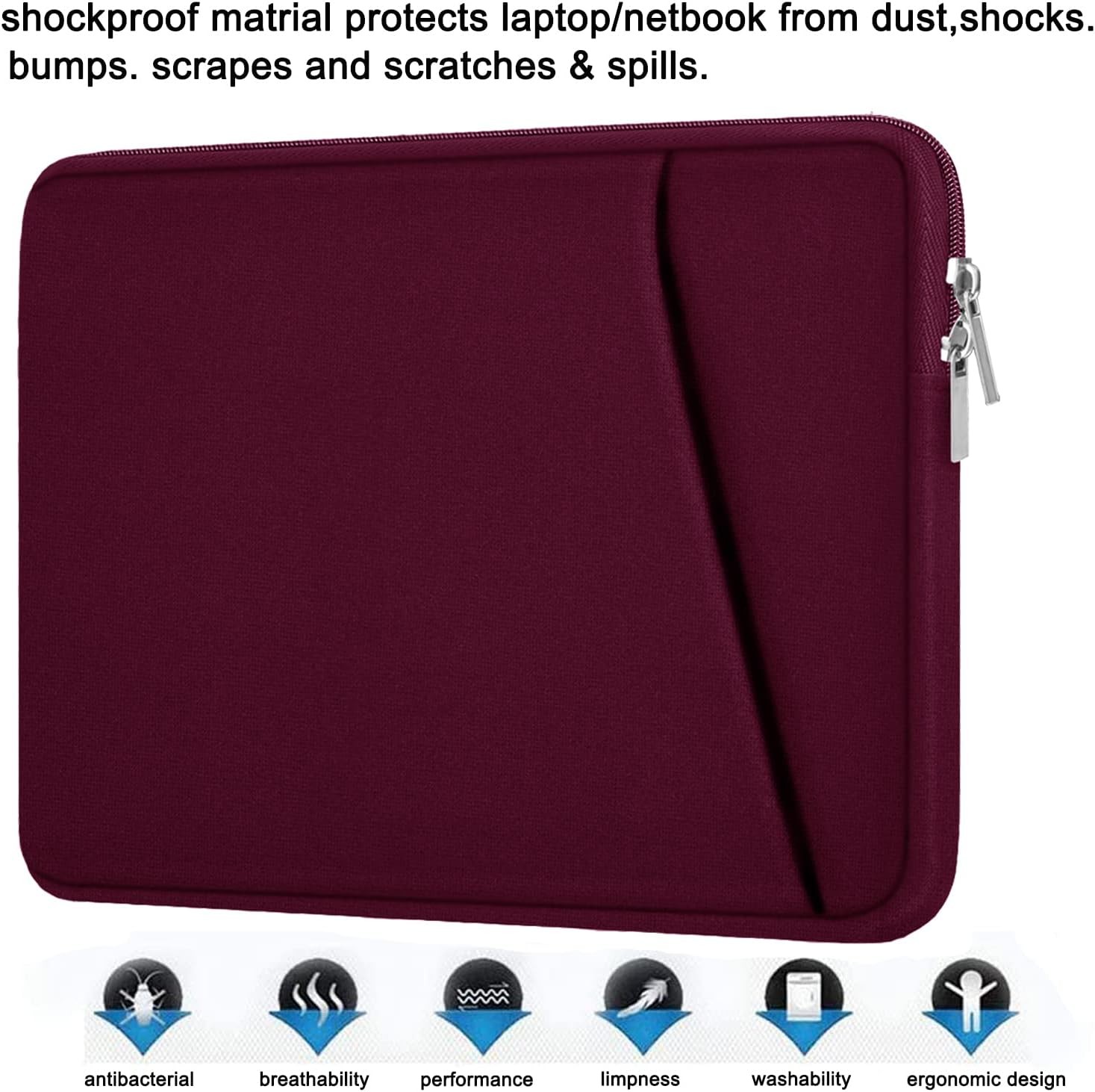 Laptop Sleeve Case 14 inch, Shockproof Protective Case Cover for 14″ MacBook Air