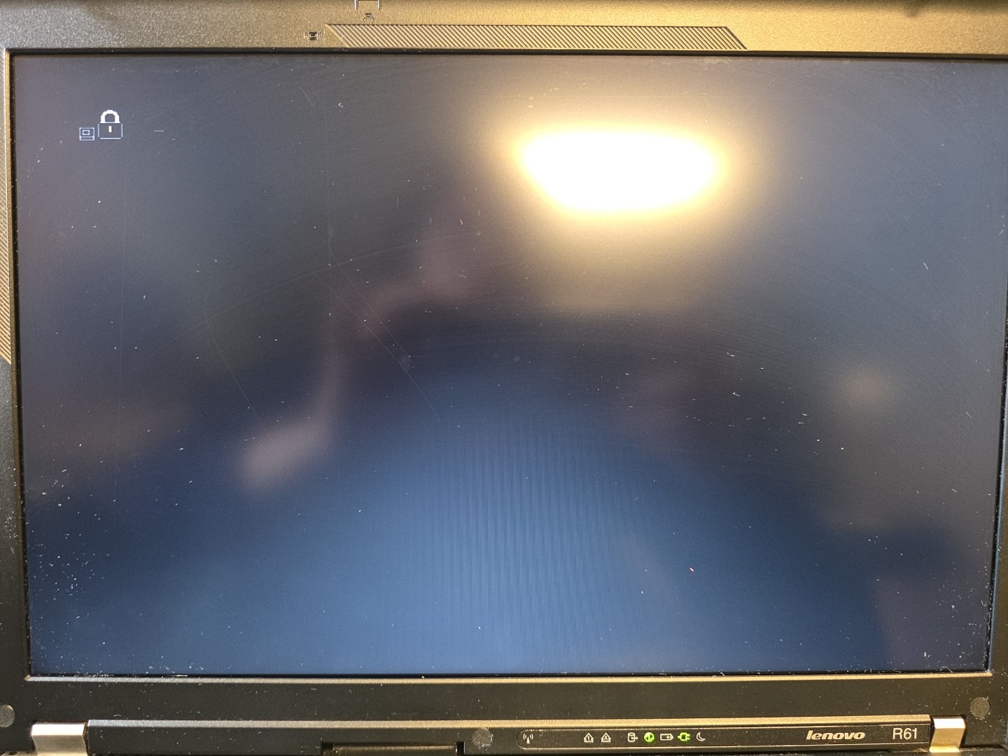 Lenovo ThinkPad R61| 7735-CT0| 512MB RAM| No HDD| No Battery| Bios locked