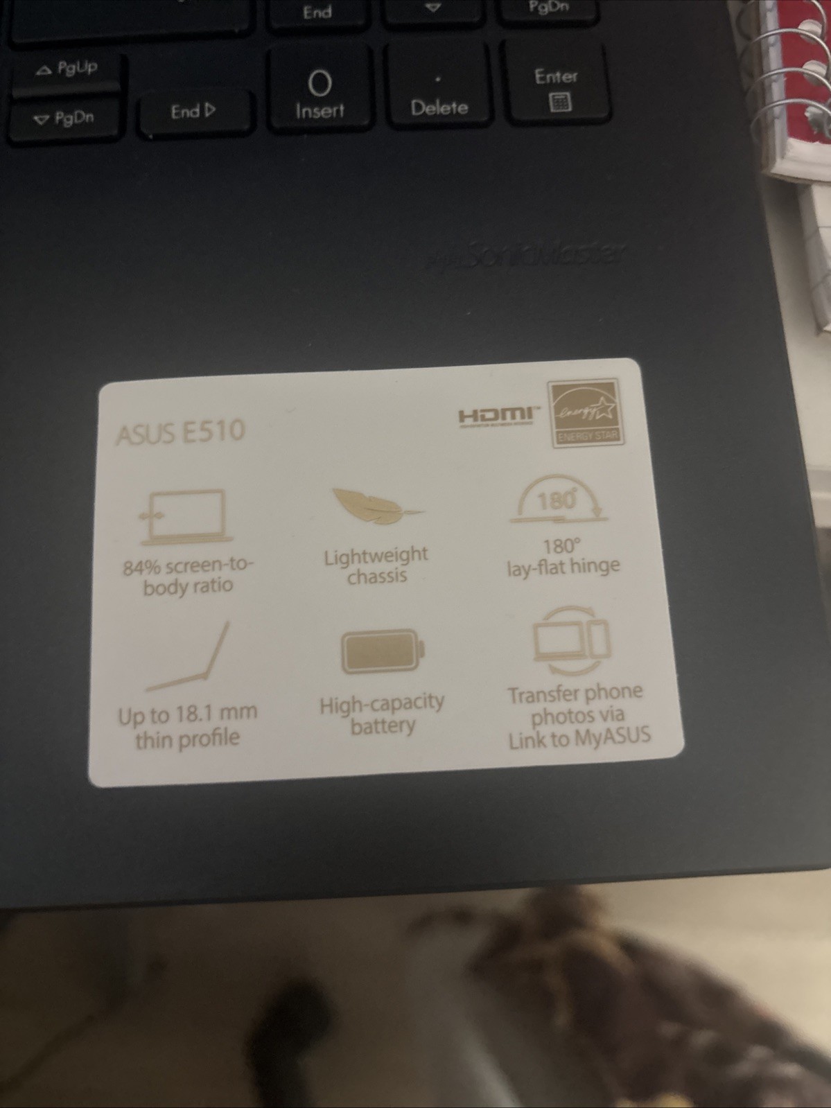 Asus E510 15.6 Model E51A