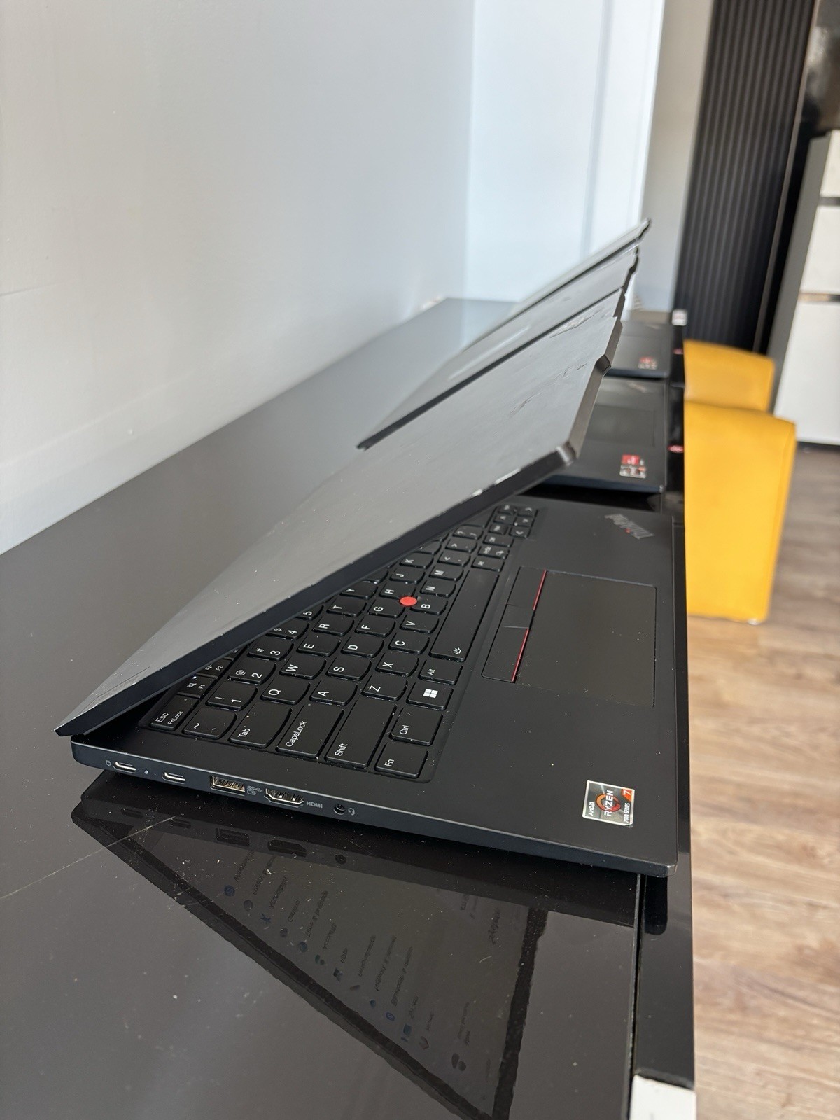 Lot Of 3 Lenovo ThinkPad E14 14″/ AMD Ryzen 7- 7735U/ 16 GB RAM /512 GB
