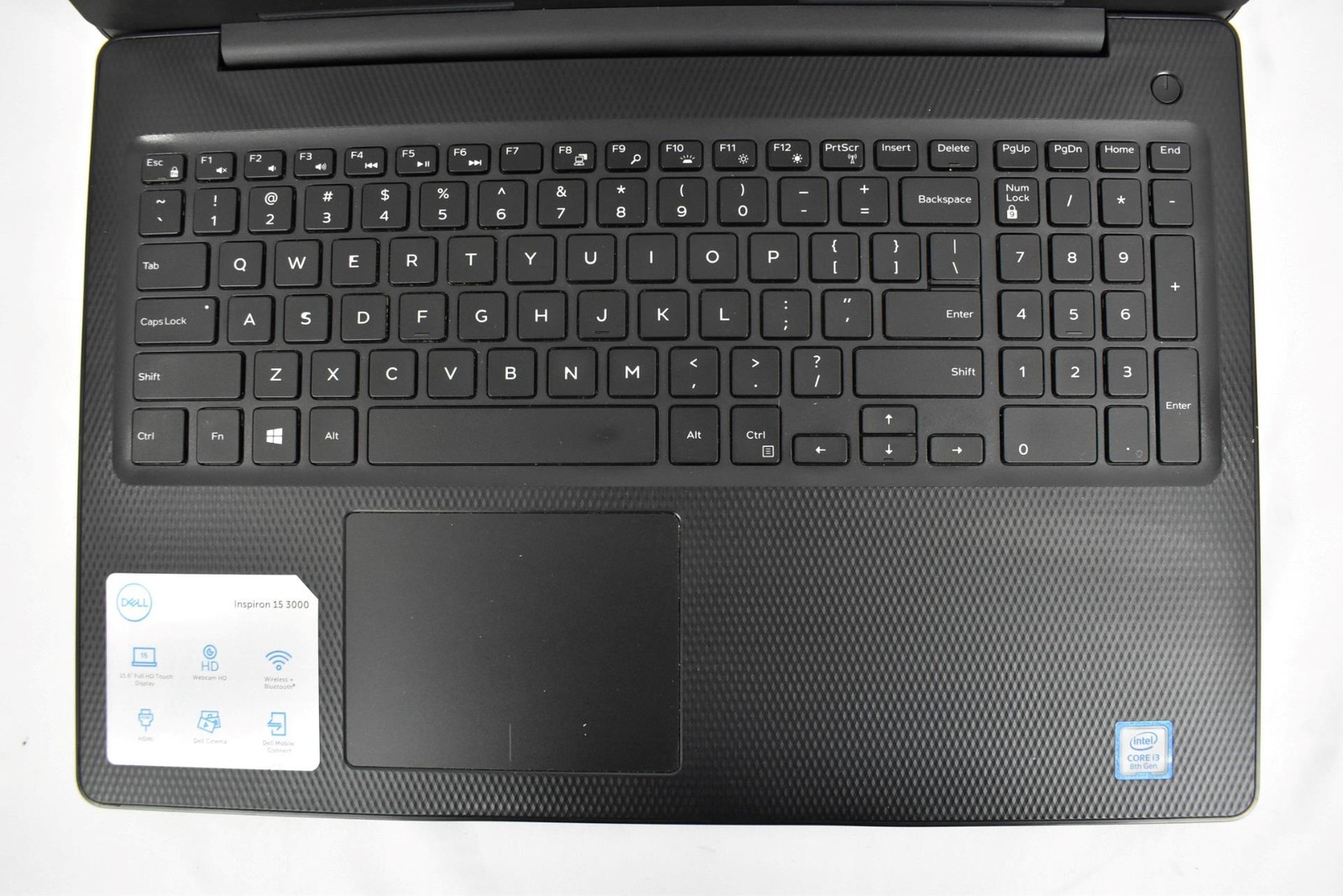 Dell Inspiron 3583 Touch Laptop i3-8145U 2.1GHz 16GB 512GB SSD No OS 15.6″