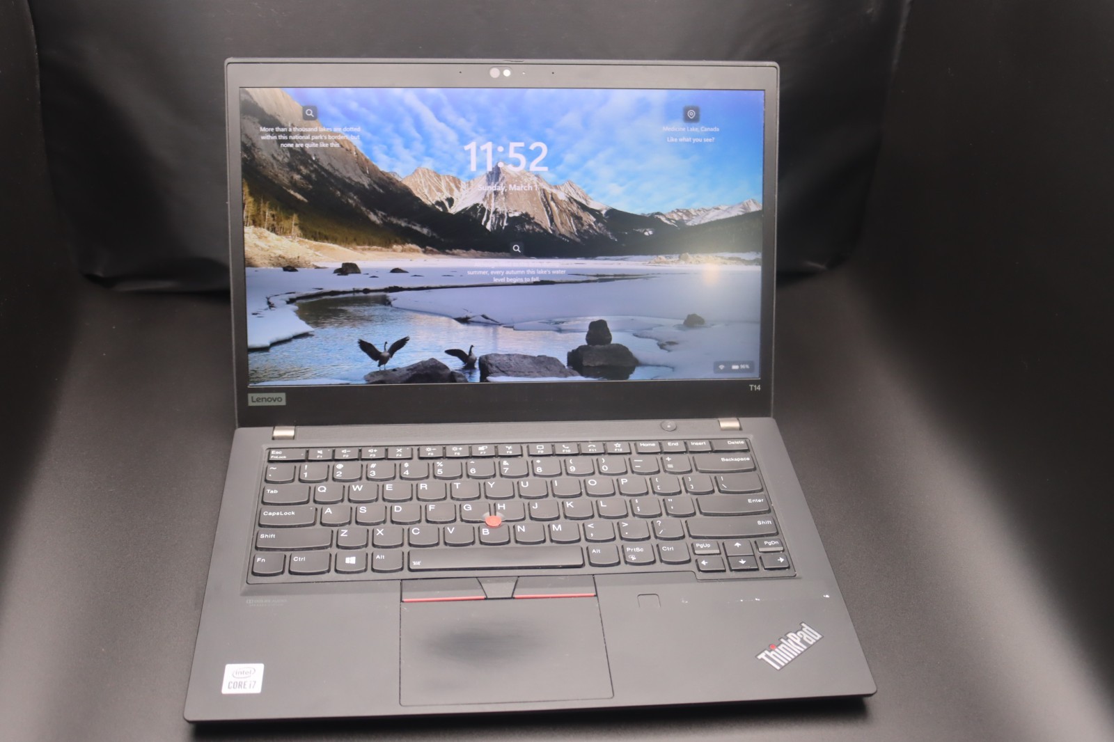 Lenovo ThinkPad T14 1st Gen 14″ 256GB SSD, Intel Core i7 10th Gen 16GB Ram Touch