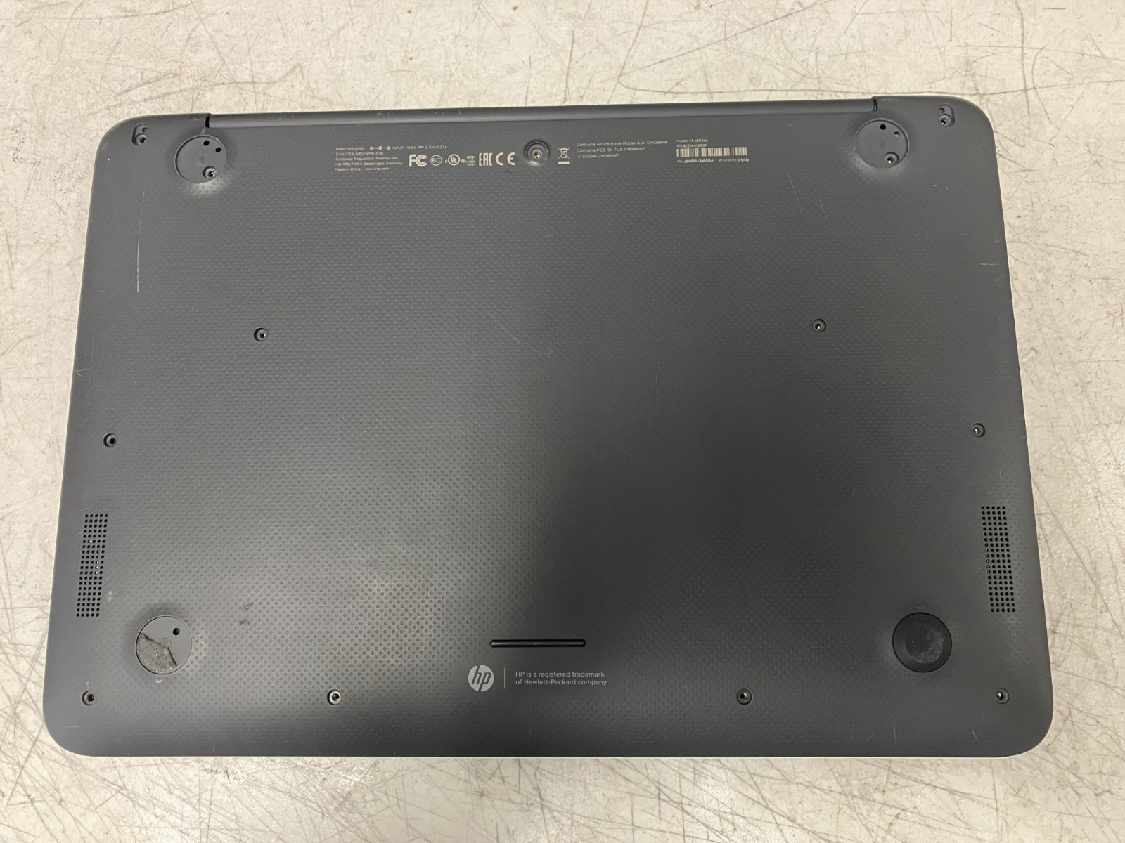 HP Chromebook 14-X013DX 14″ 4GB RAM – FOR PARTS AS IS