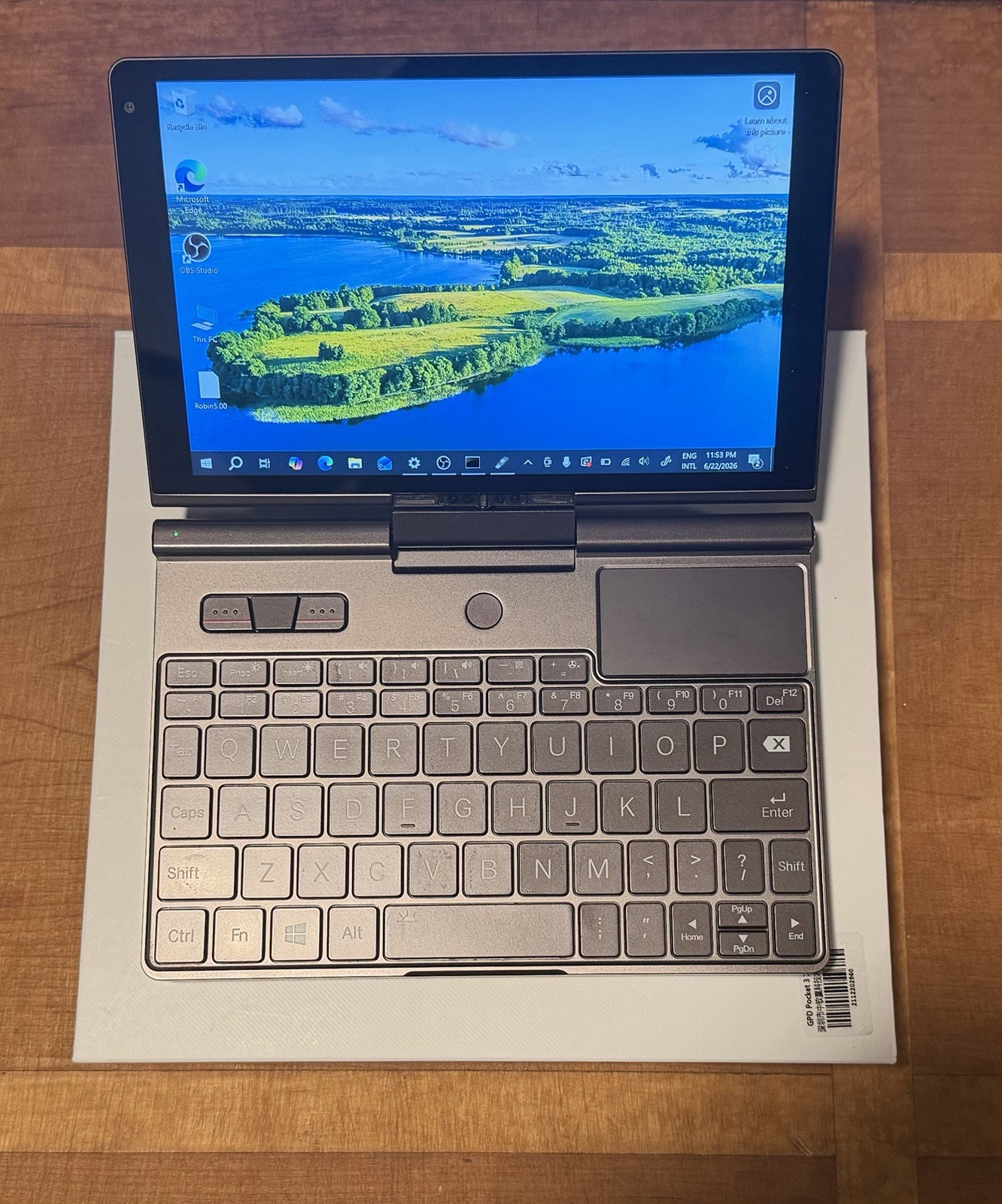 GPD Pocket 3 I7-1195G7, 16GB RAM, Pen, KVM, USB & Serial Modules