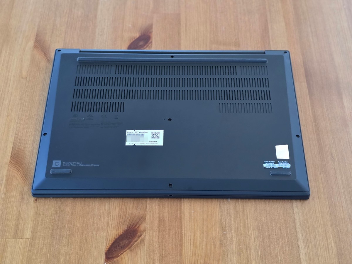 Lenovo ThinkPad P1 Gen 4 i7-11850H 16GB 16″ 4K HDR 3840×2400 NVIDIA RTX 3070
