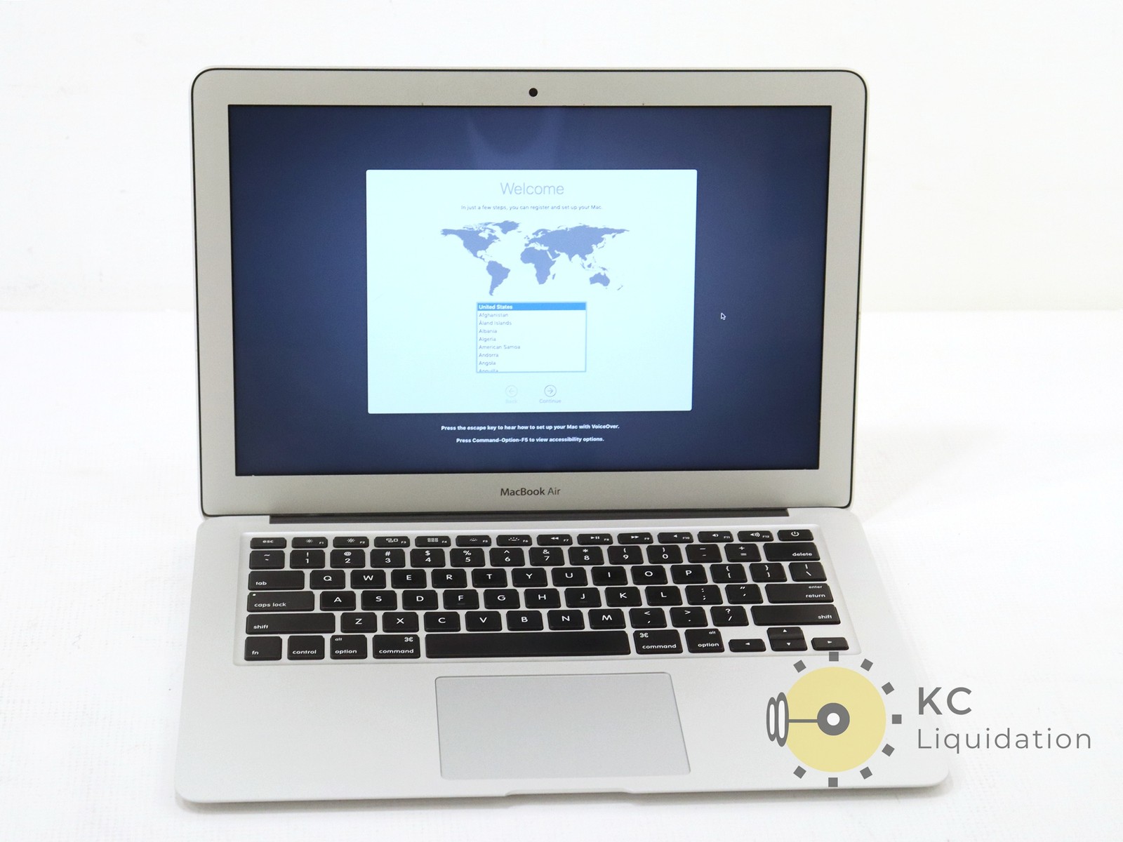 Apple MacBook Air A1466 13″ Intel Core i5-5350U 8GB 256GB NVME MacOS