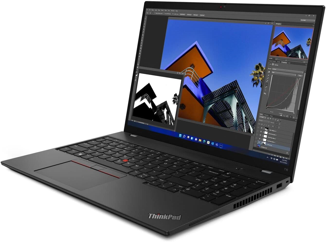 Lenovo ThinkPad T16 Gen 1 – I7-1260p – 16GB – 512GB – Grade C Low Battery Health