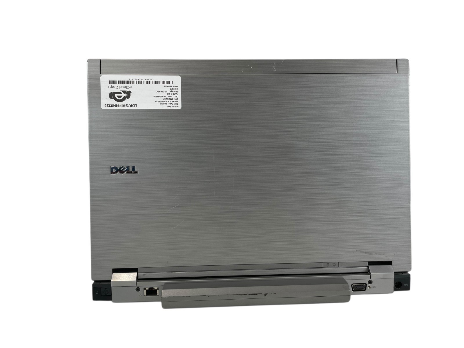 Dell Latitude E6510 Intel Core i5-M520 4GB 120GB HDD