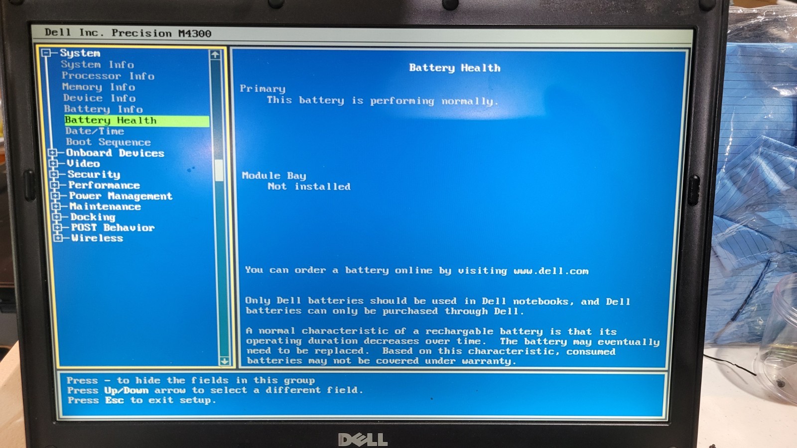 Dell Precision M4300 Intel Core 2 Duo 06FD 2GHz 2 GB NO HDD
