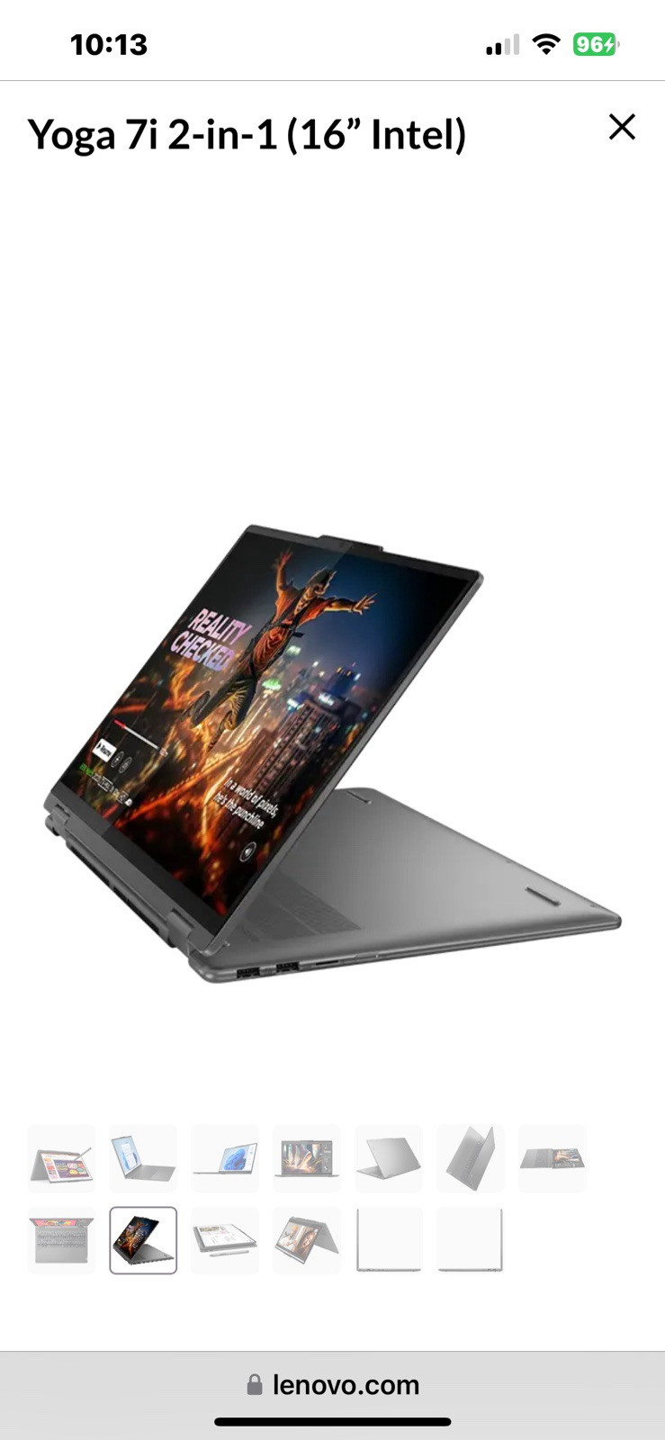 Yoga 7i 2-in-1 (16″ Intel)