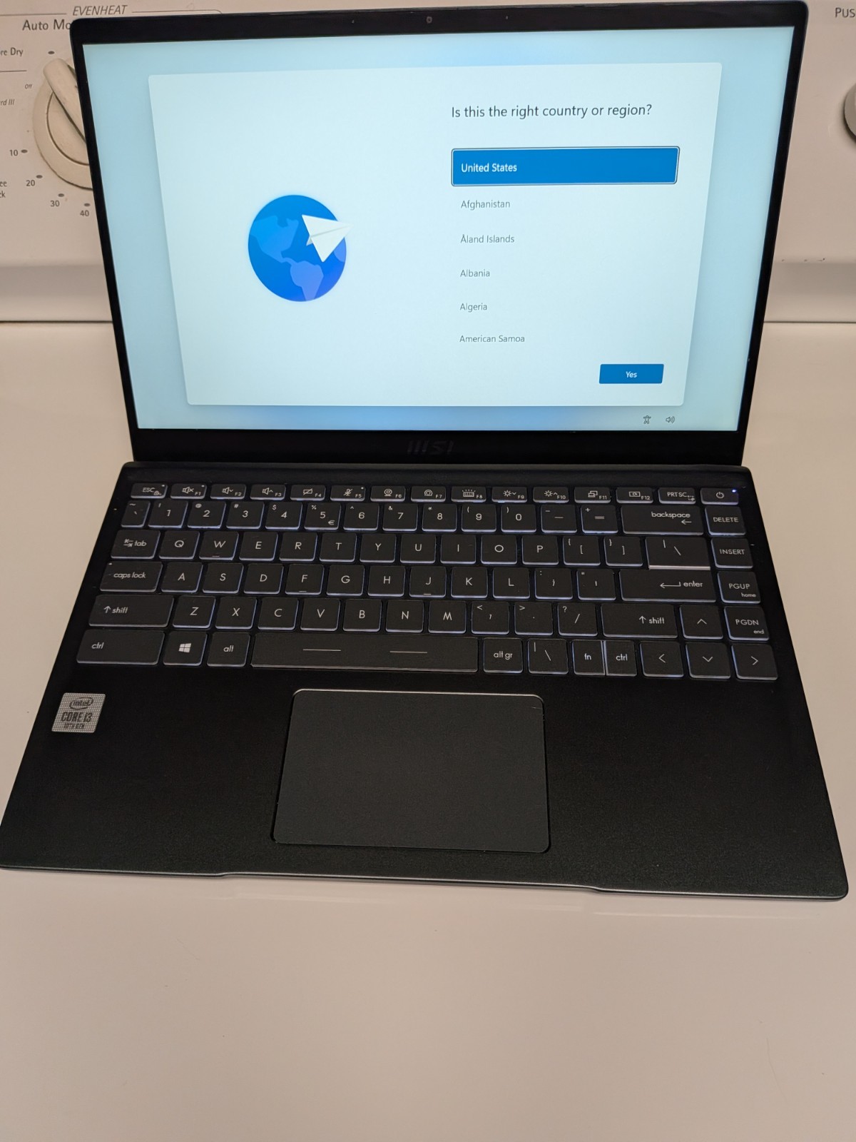 MSI Modern 14 B10MW 14″ i3 10th Gen 16GB RAM 512GB SSD FHD Webcam Black