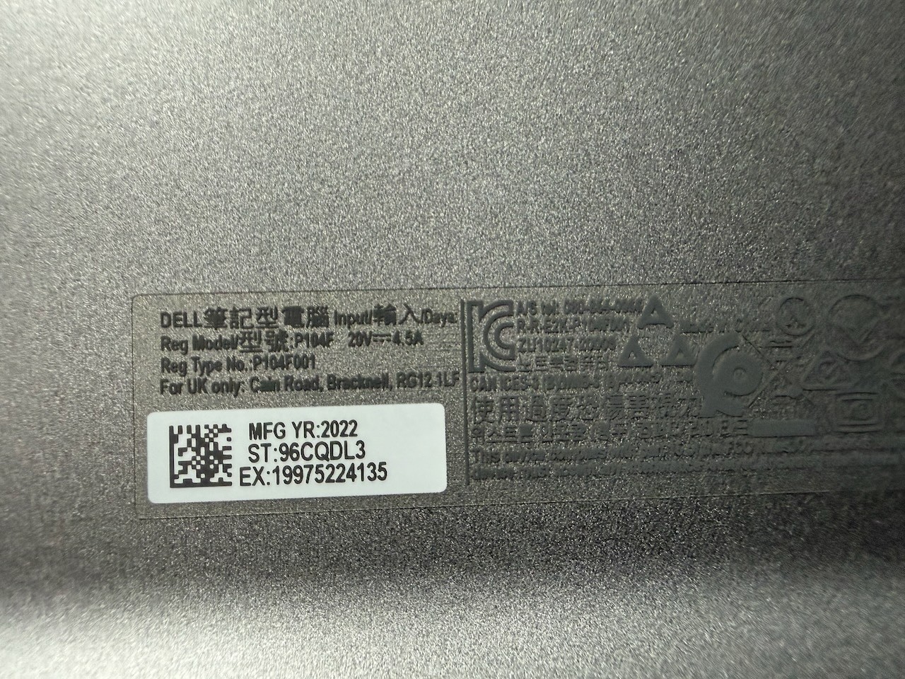 Dell Precision 3560 15.6” 256GB SSD Intel Core i5-1145G7 2.6GHz 16GB of RAM