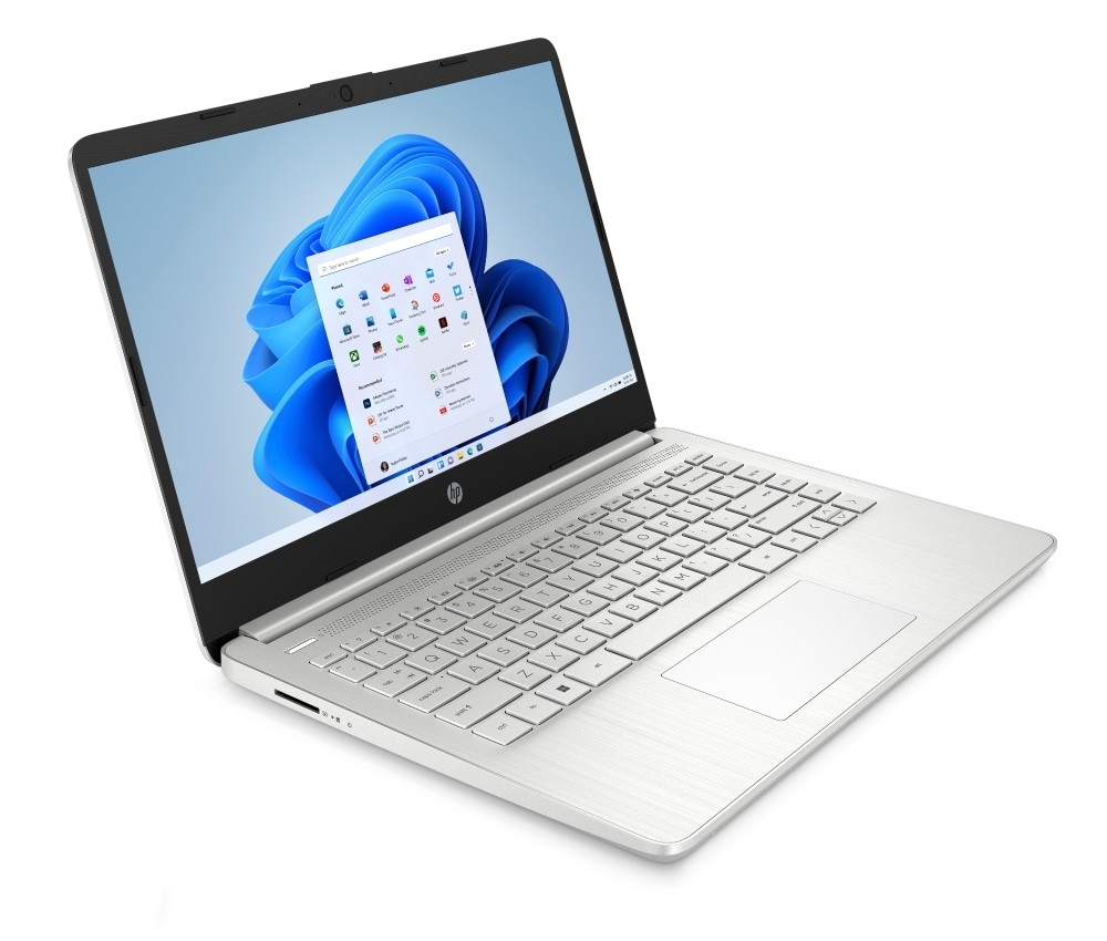 HP 14″ HD 1366×768 Pentium Silver N6000 Laptop 4GB 64GB Emmc Win11Smode AJ1U8UA