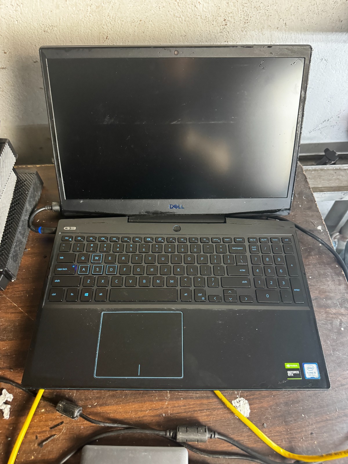 Dell G3 P89F Intel Core i5 9th Gen Gaming Laptop for Parts/Repair #5906