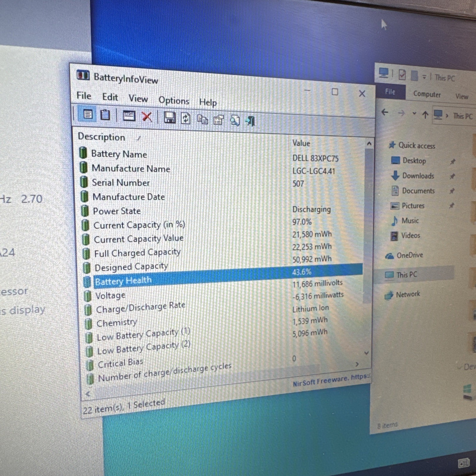 Dell Latitude 5280 12.5″ Laptop Intel i5-7600U @2.50GHz 4GB RAM 512GB HDD Win10P