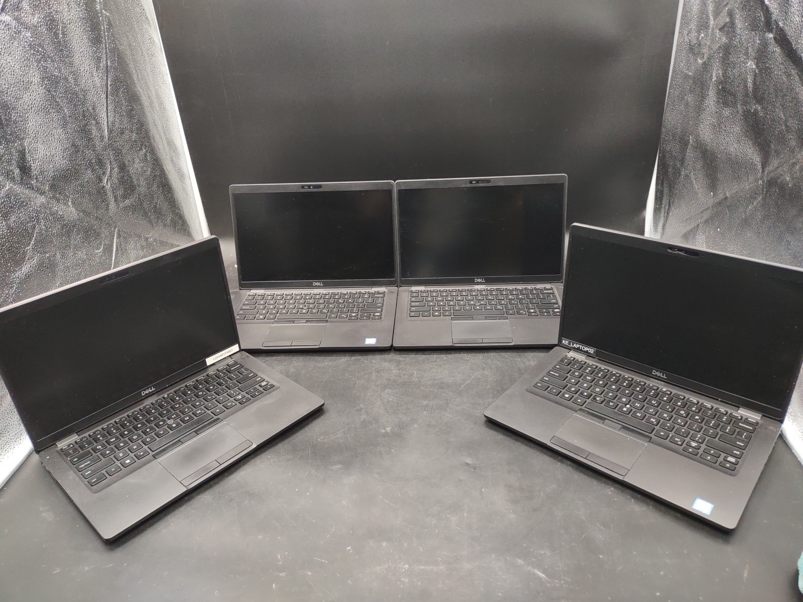 Lot of 4 Dell Latitude 5400 i5 8365U @ 1.60GHz 16GB RAM 256GB NVME NO OS