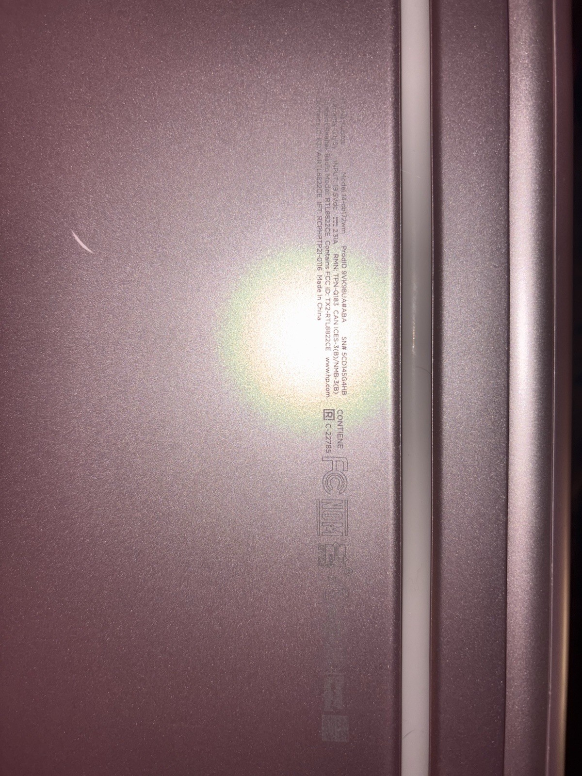 HP Windows Stream Laptop 14-cb163wm 14 HD Pink 4GB RAM