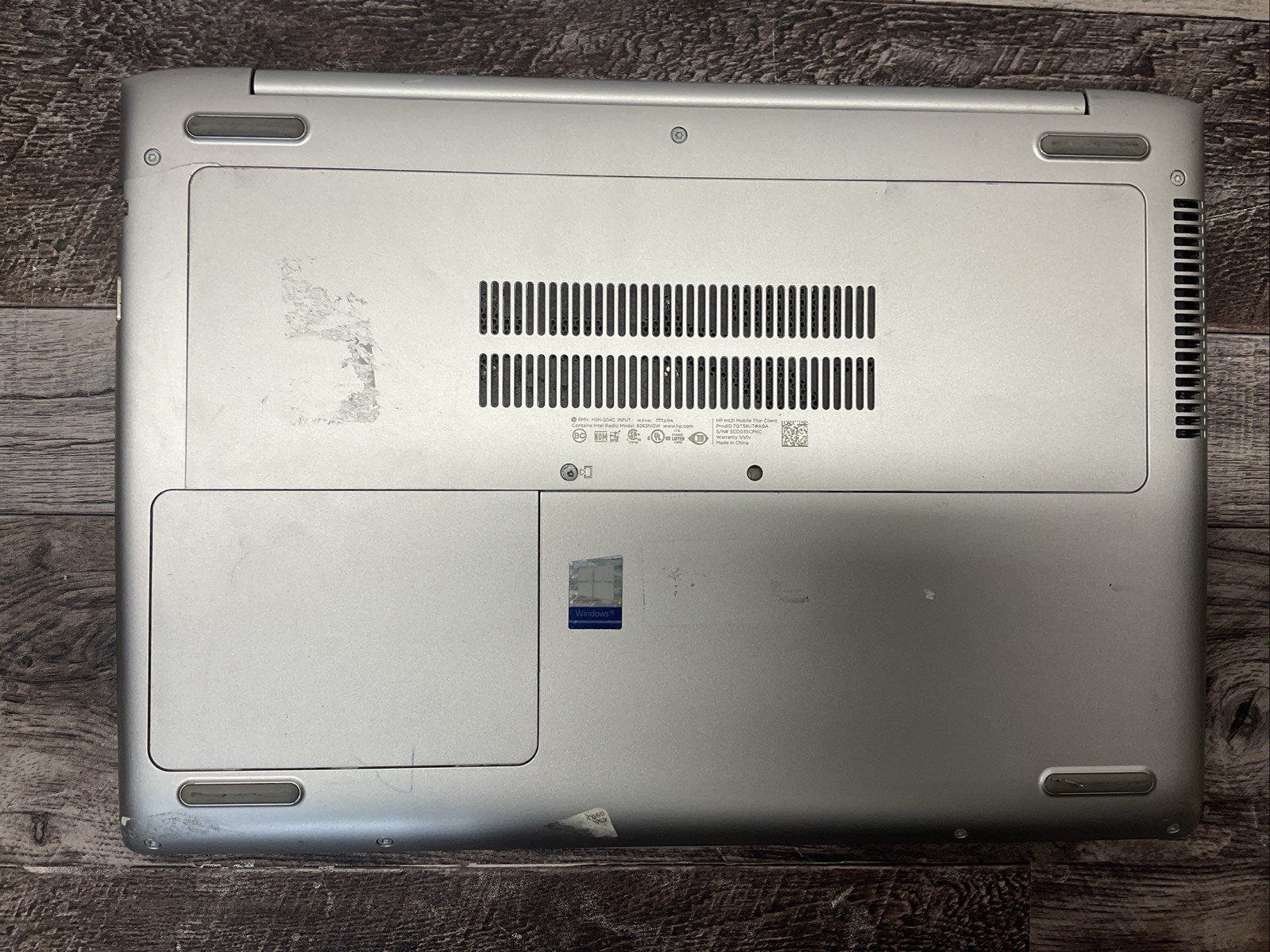 HP MT21 Mobile Thin Client / Celeron 3867U / No RAM / Laptop Notebook PC/ U15