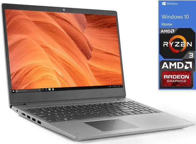 Lenovo IdeaPad S145 15.6 in Display Ryzen 3 3200U 12GB RAM 512GB NVMe SSD Vega