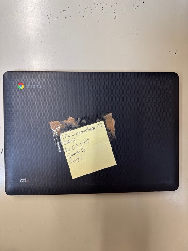 CTL Chromebook J2 11.6” 1.8GHz Rockchip 2GB RAM 16GB SSD 2.5 lbs Grade B Good