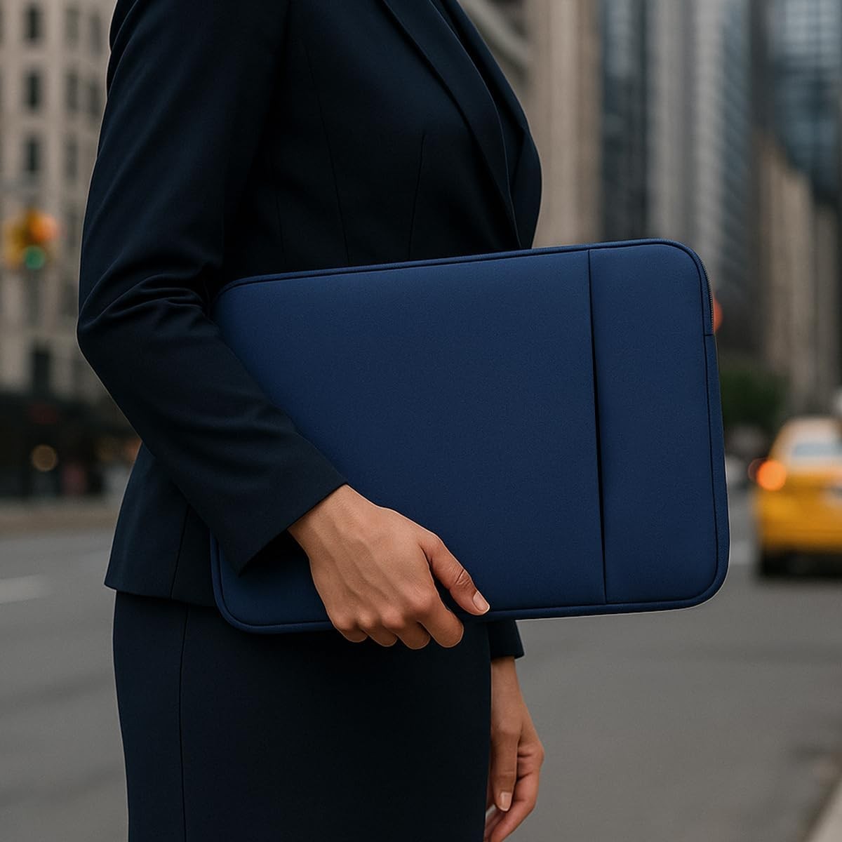 Dark Blue Laptop Sleeve for 13″ MacBook Air/Pro/Neo A18 M1 M2 M3 M4 2020-2026