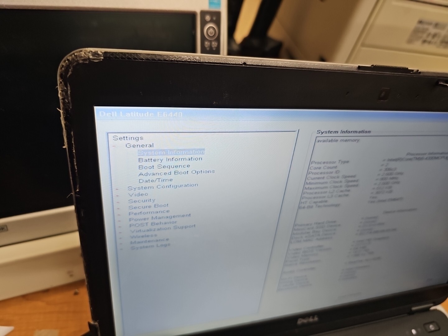Dell Latitude E6440 14” / Intel Core i5-4310M @ 2.70GHz / No Hd/ Os 4gb 21423