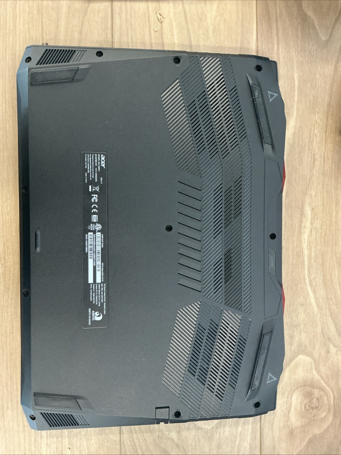 Acer Nitro 5 N20C1 15.6″ i5-11400H 2.7GHz 32GB RAM 256GB SSD GeForce GTX 1650
