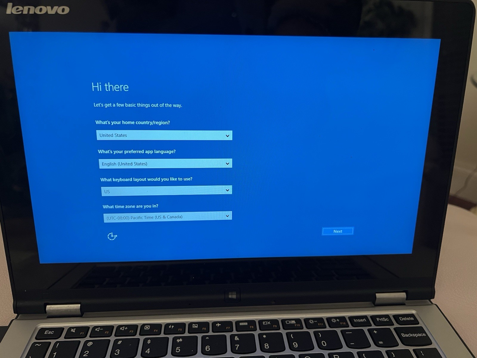 Lenovo Yoga 2 11 Laptop 11″ Intel Pentium N3520 2.16GHz 4GB RAM 20332