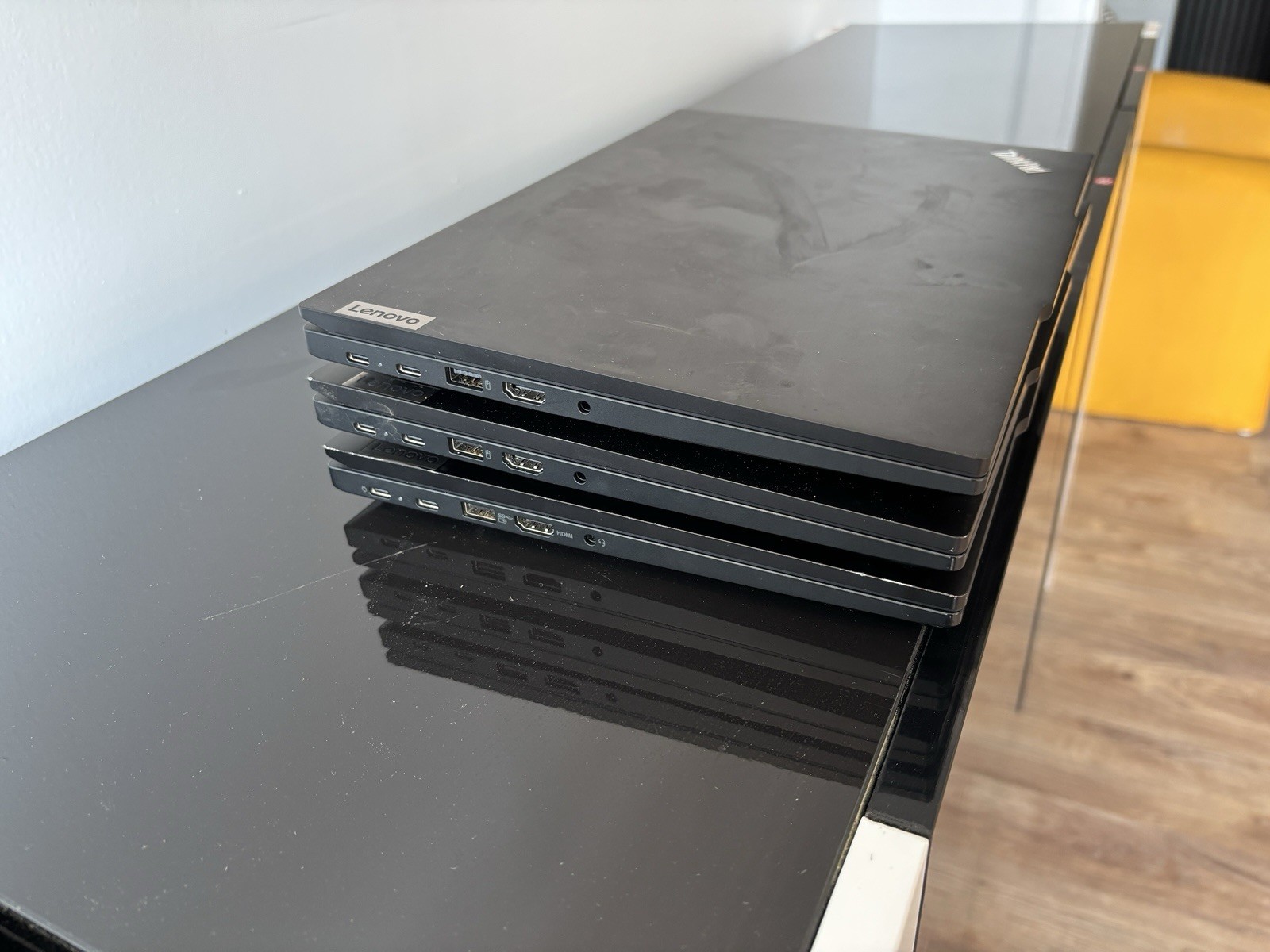 Lot Of 3 Lenovo ThinkPad E14 14″/ AMD Ryzen 7- 7735U/ 16 GB RAM /512 GB