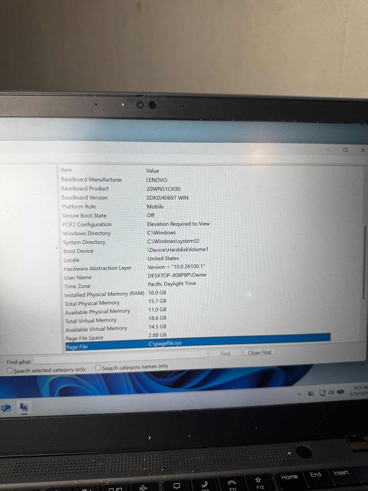 Lenovo ThinkPad T14s Gen 2 Core i7-1185G7, 16GB RAM, 256GB SSD *READ #6194