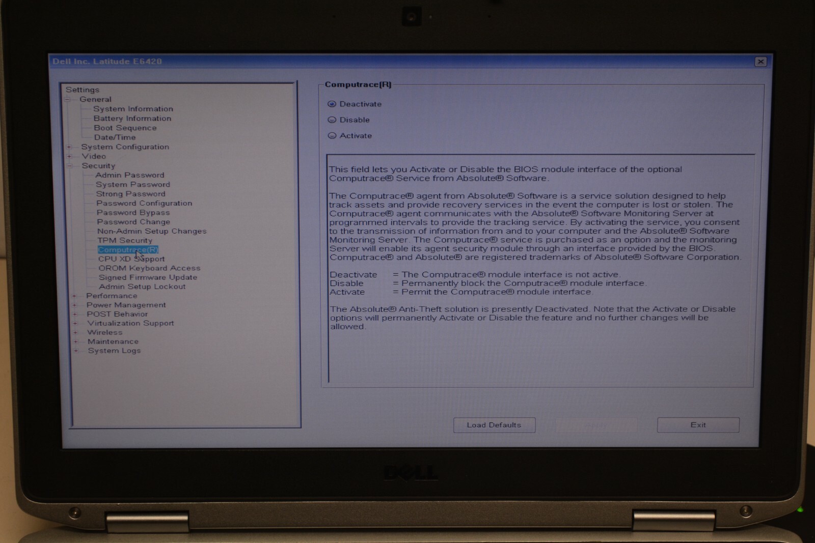 Dell Latitude E6420 14″ Intel i7-2620M 2.7GHz 4GB Ram No HD #Z435