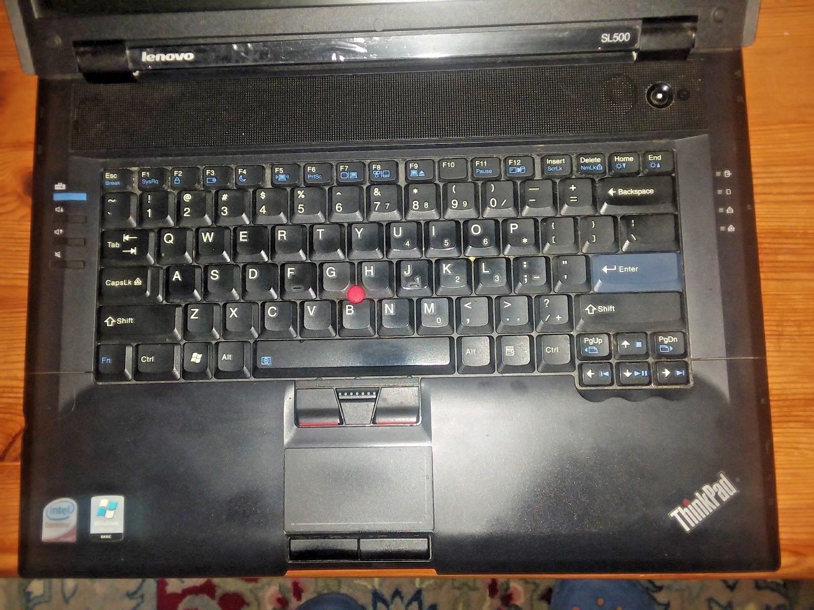 Lenovo ThinkPad SL500 Intel Centrino 2 Duo T5670 1.8 GHz, 3GB, Wireless