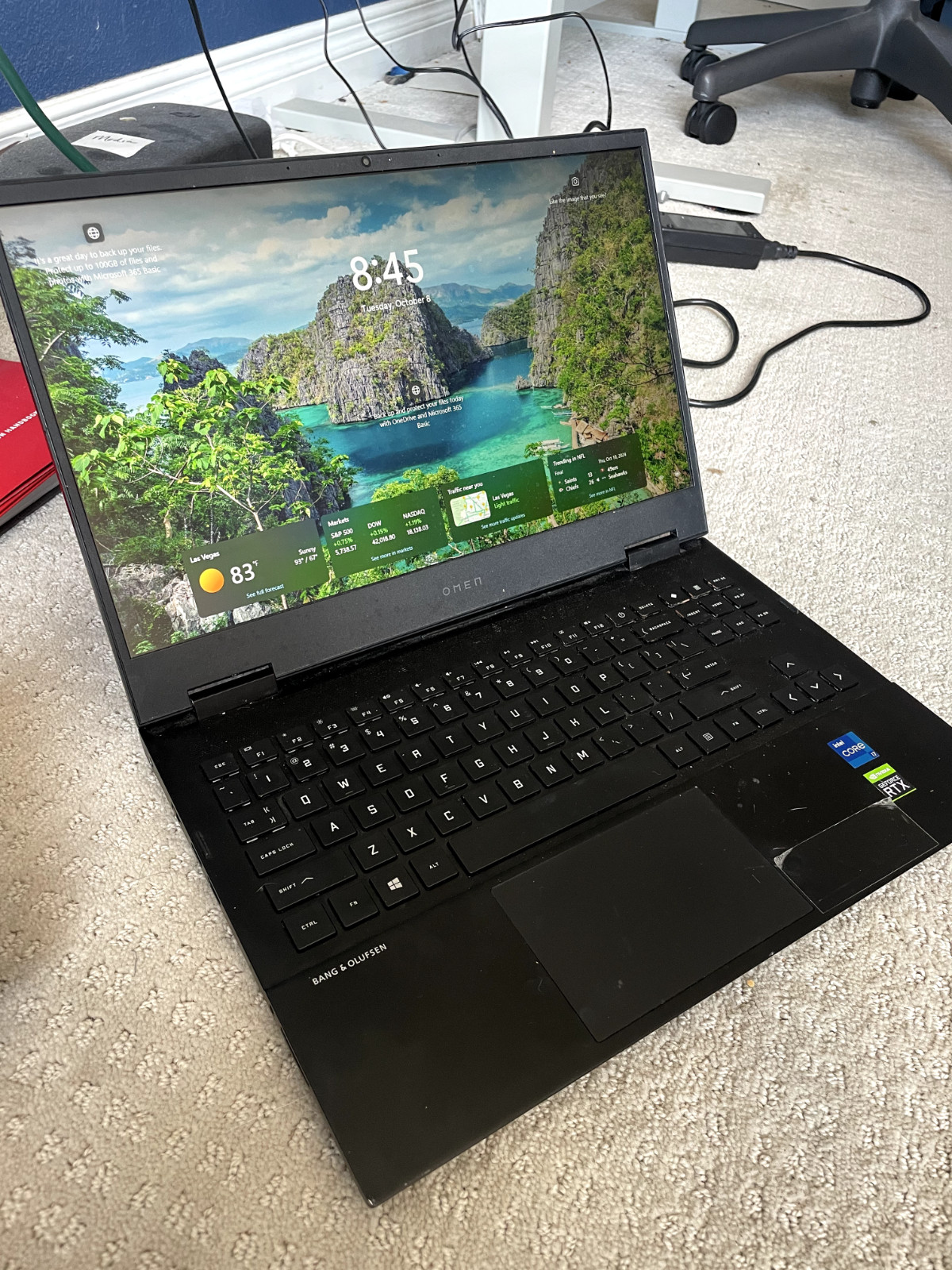 HP OMEN 16.1″ (1TB SSD, Intel Core i7-12700H, 4.70GHz, 16GB RAM, NVIDIA GeForce