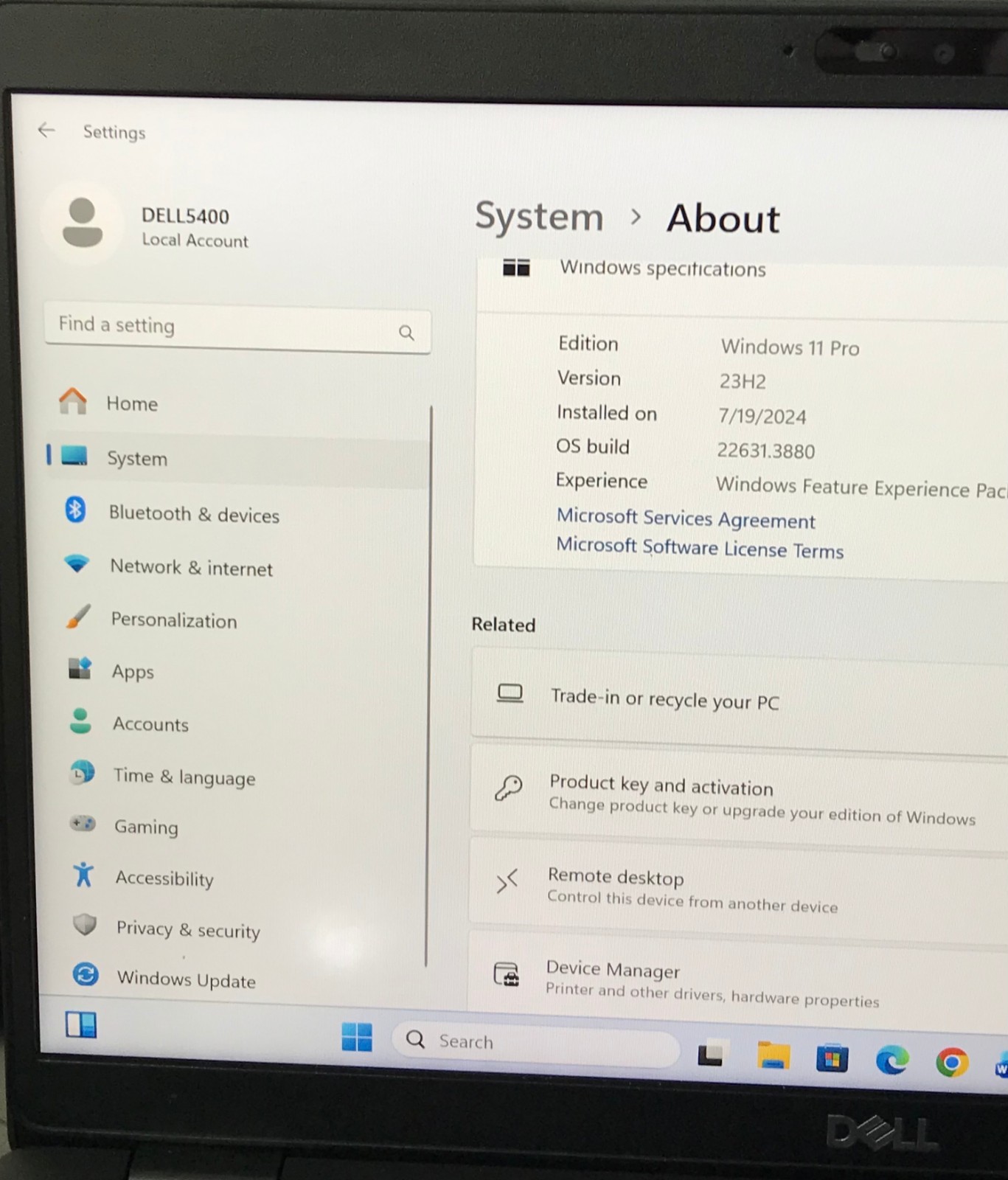 Dell Latitude 5420 14″ FHD Laptop i5-1135G7 2.4GHz 8GB RAM 256GB SSD w/ AC