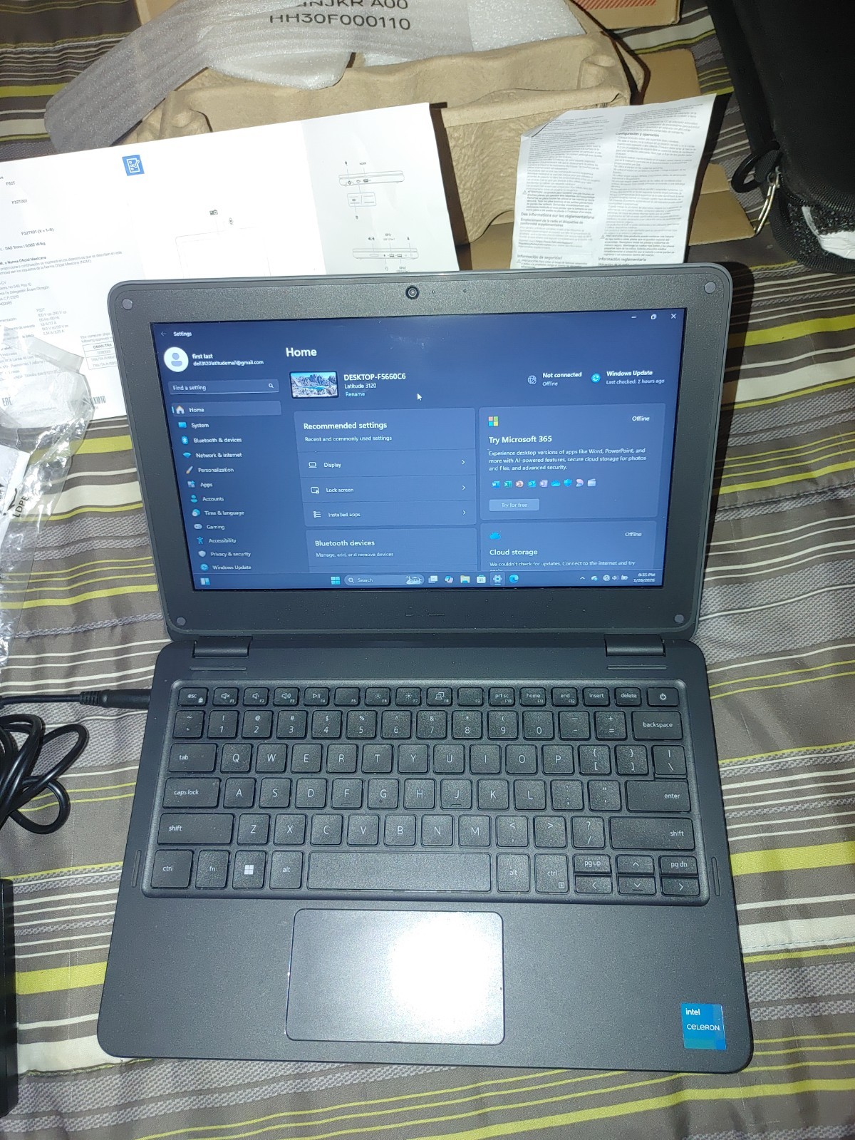 $120 OFF NEW DELL LATITUDE LAPTOP WINDOWS 11. ORIG PRICE $369. ASKING ONLY $199