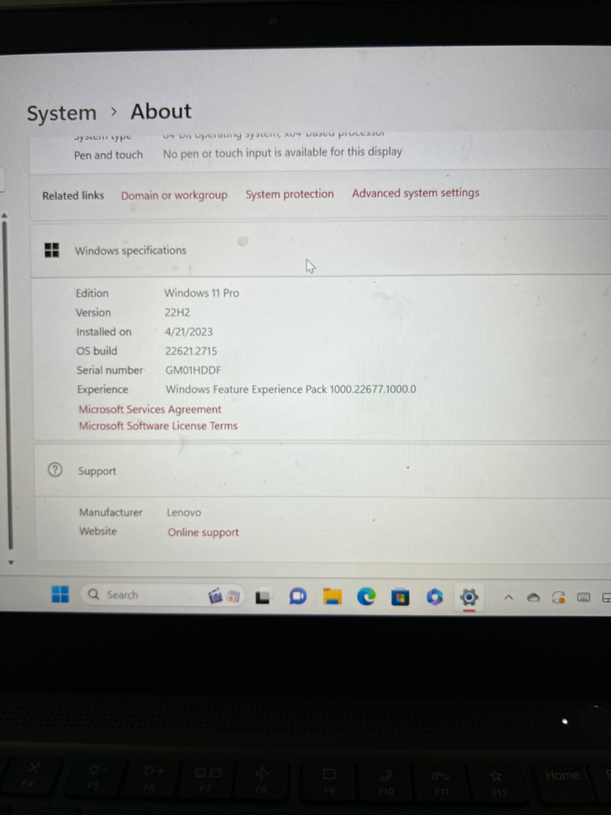 lenovo thinkpad t14s gen2 storm grey 14” Laptop