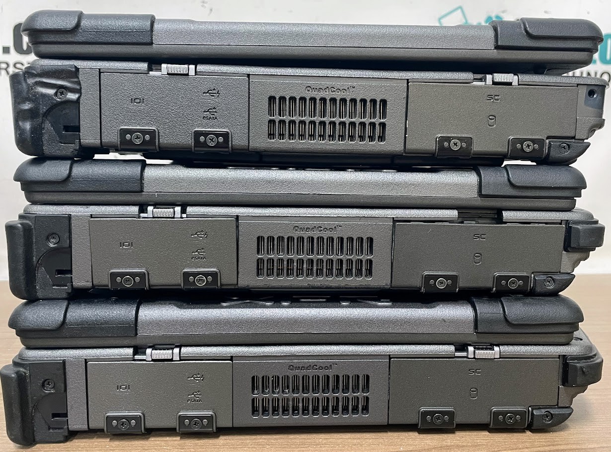 LOT 3 Dell Latitude E6400 XFR 14” 2 Duo CPU 2.5GHz 4gb RAM NO HDD NO BATT/CADDY