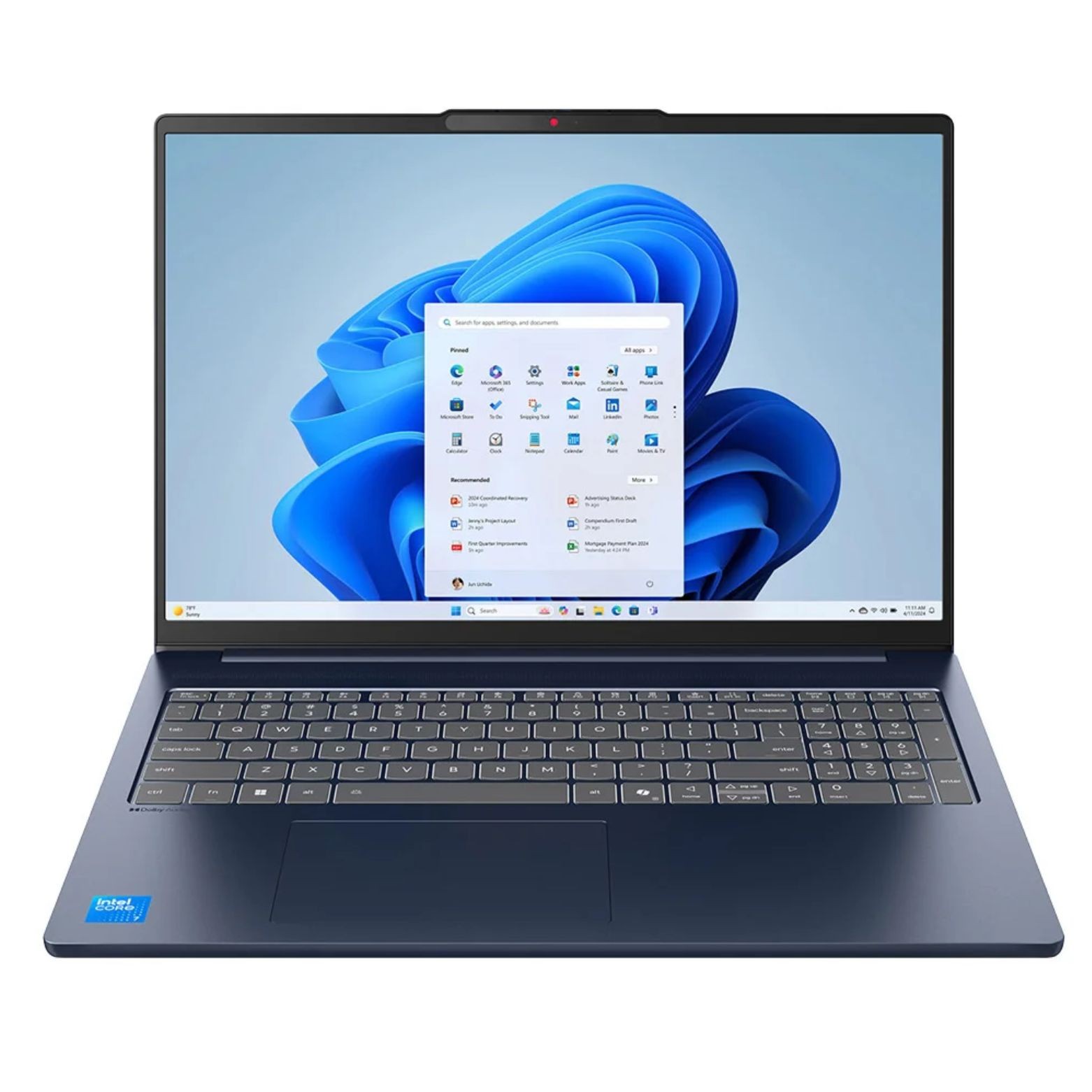 Lenovo IdeaPad Slim 5i 16″ WUXGA Touch Intel 7 240H 16GB 1TB SSD W11H Laptop, BL