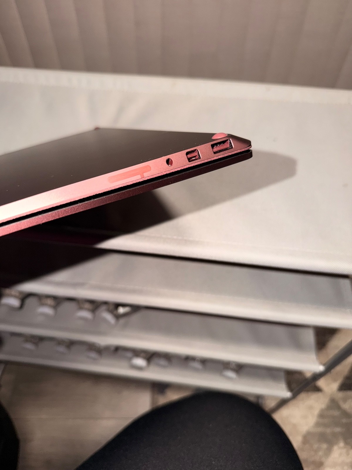 Windows10 Pro 13in. Burgundy Microsoft Surface laptop perfect condition.