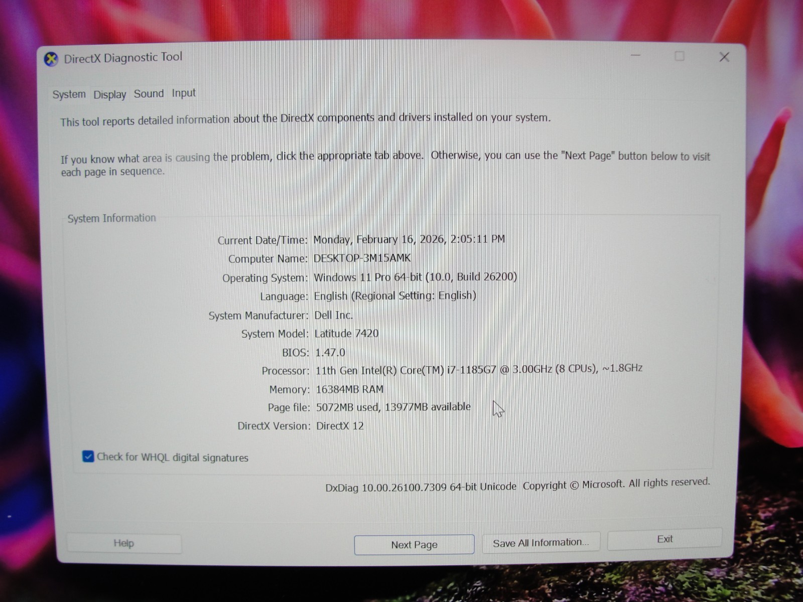 Dell Latitude 7420 14″FHD TOUCH Intel Core i7-1185G7 3.0GHz 16GB RAM 512GB SSD