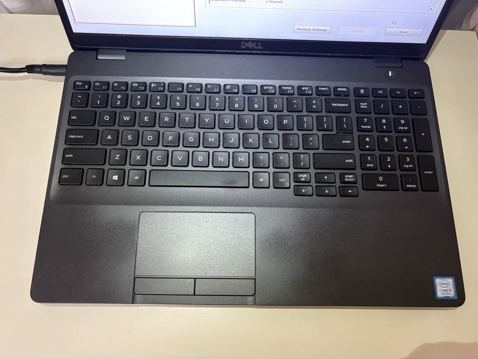 DELL LATITUDE 5501 15.6″ i5-9300H, **READ, NO RAM, NO SSD**