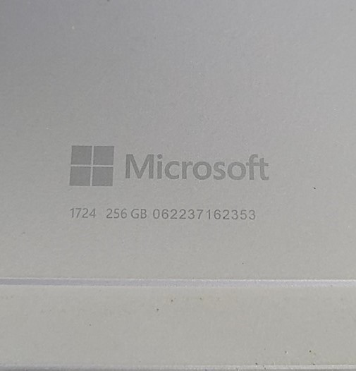 MICROSOFT Surface Pro 4 1724 Tablet 256GB SEE NOTES