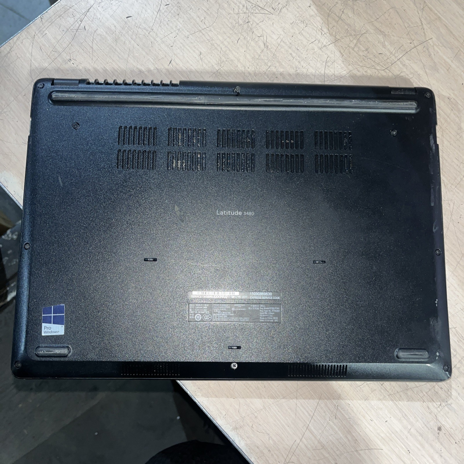 DELL LATITUDE 3480 INTEL CORE I3-7100U 2.40GHZ 16GB RAM NO HD