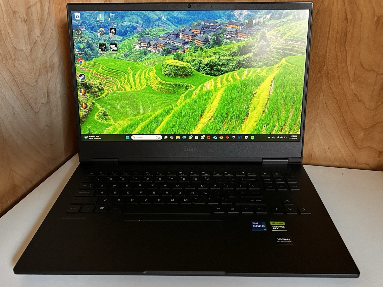 HP OMEN – 16.1″ 165Hz Full HD Gaming Laptop – Intel Core i7 13620H 2023 – 16GB