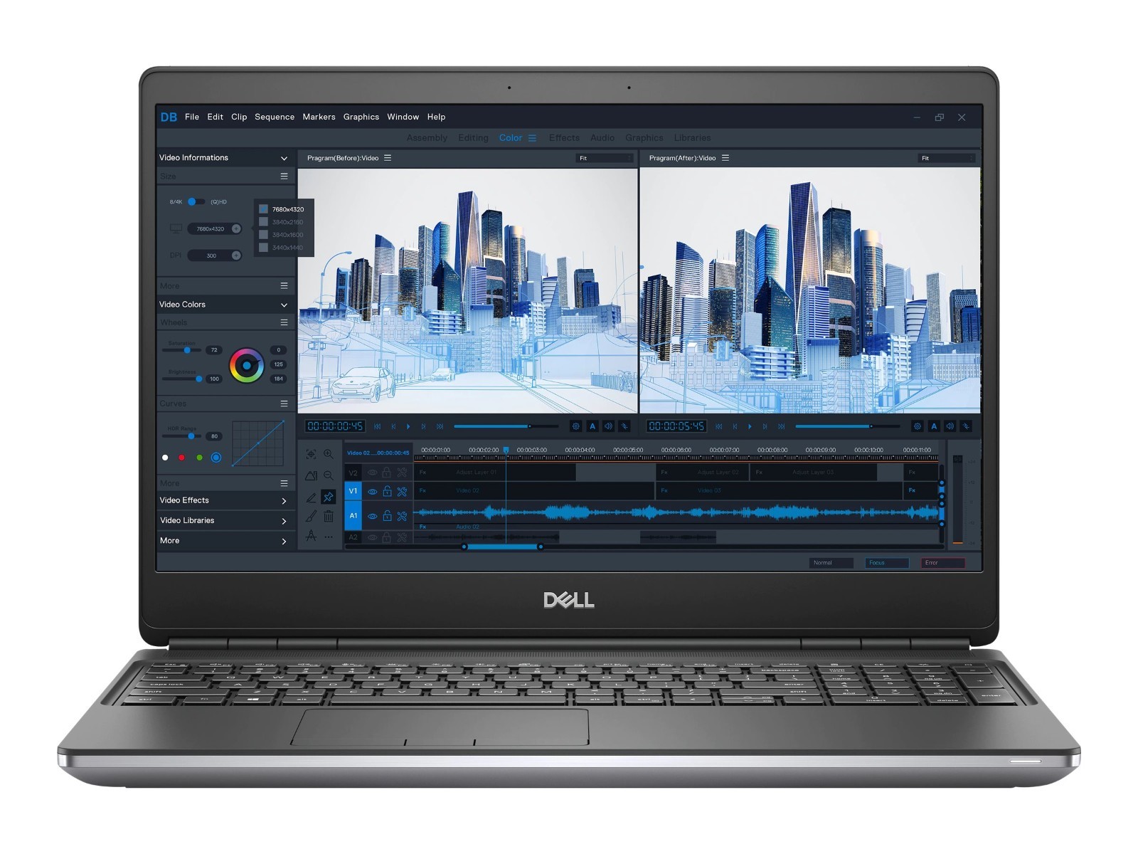 Dell Precision 7560 Intel Core i5-11500H 16GB RAM 512GB SSD W11P *GOOD*