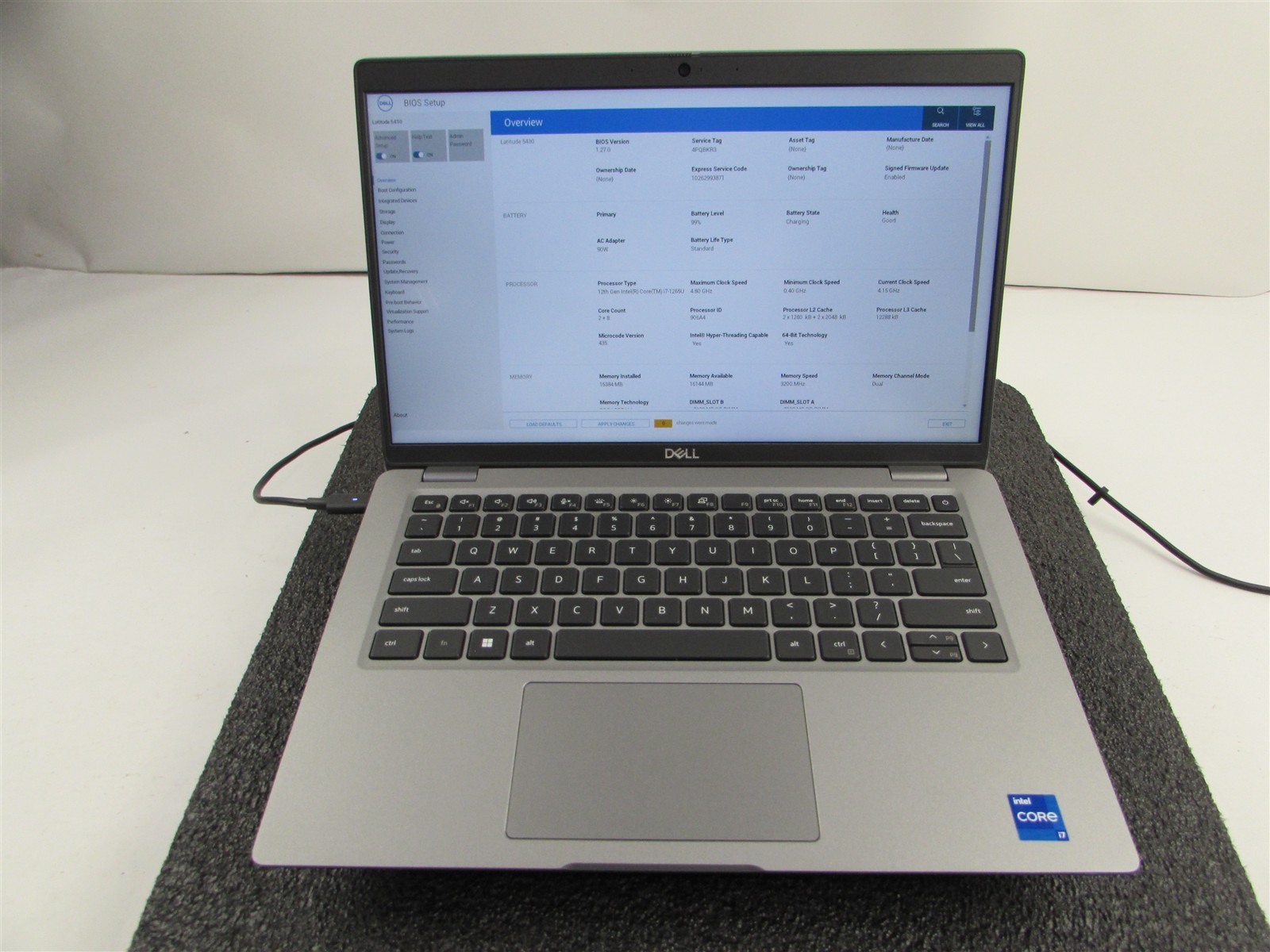 DELL LATITUDE 5430 1920X1080 FHD CORE I7-1265U 512GB SSD 16GB RAM NO O.S