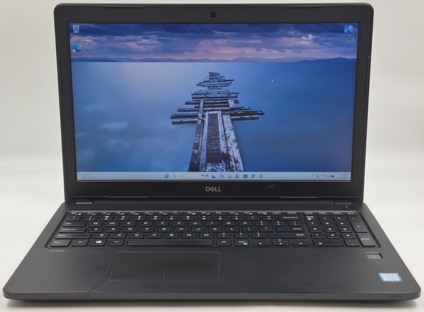 Dell Latitude 3580 i5-7300U 2.60GHz 8GB RAM 256GB NVMe W11P Laptop
