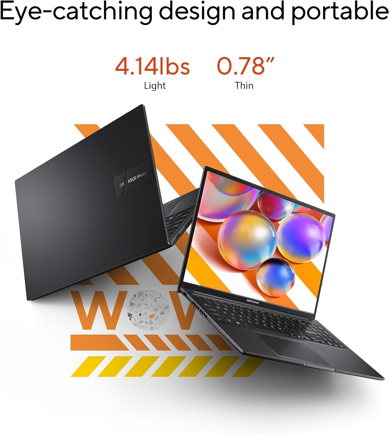 NEW ASUS Vivobook 16 Laptop M1605YA-EH54 Ryzen™ 5 5625U CPU, AMD Radeon™ GPU