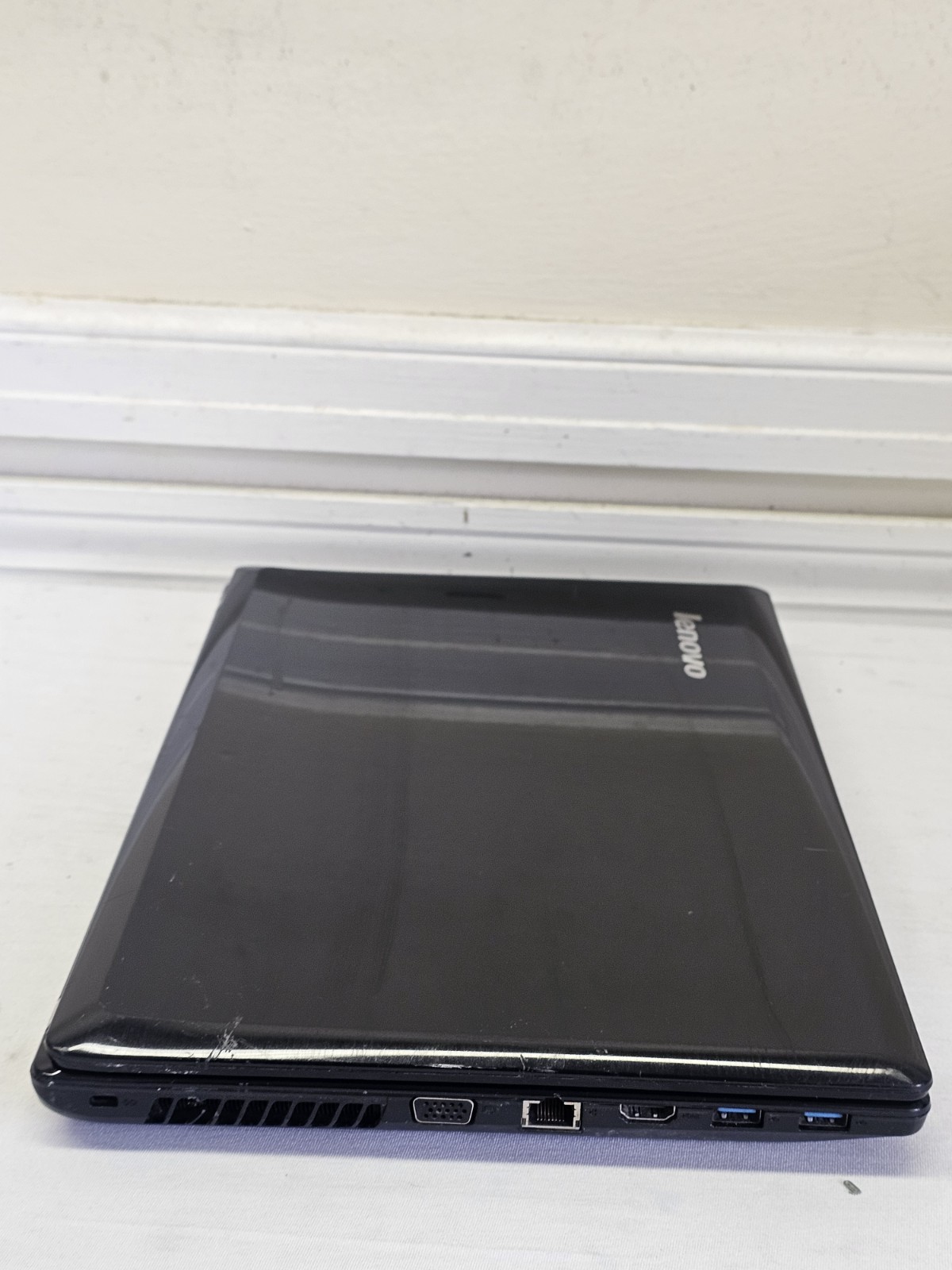 Lenovo G580 Laptop – i5-3210M – 12GB RAM – 500GB HDD – NO BATTERY – Windows 10